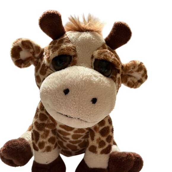 The Petting Zoo Bright Eyes 7 in Plush Giraffe-GUC - Picture 2 of 5